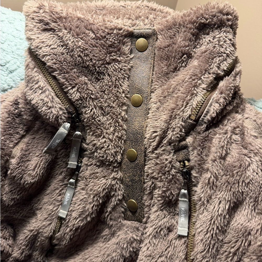Kuhl Brown Fleece Hoodie